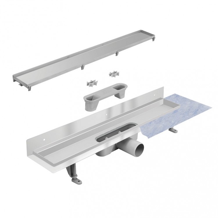 Dušas kanāls VOGI DUO 600mm, vertikāls atloks 813951