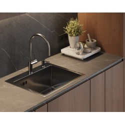 Virtuves izlietne Wisent 50x44cm ar dozatoru, W35044