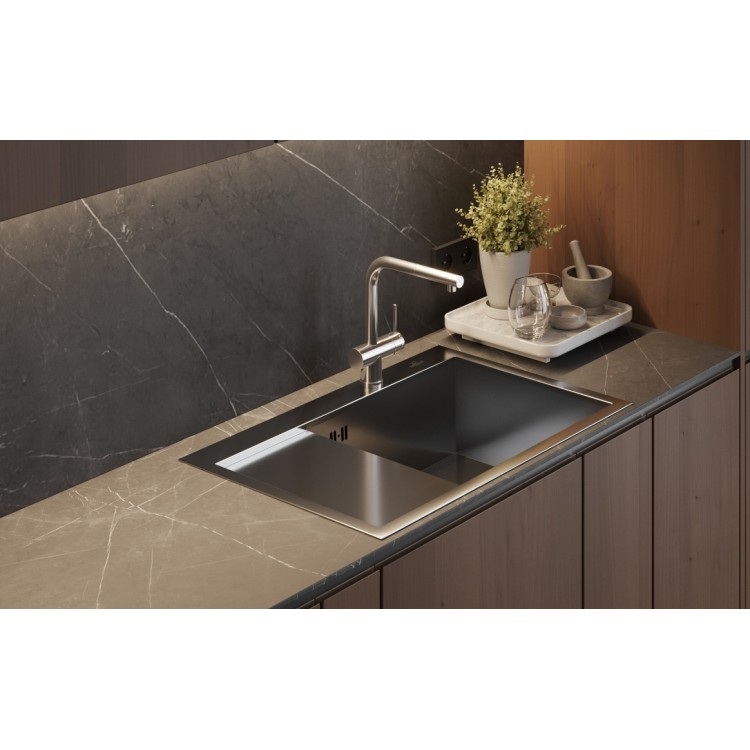 Virtuves izlietne Wisent 78x51cm, W37851-R