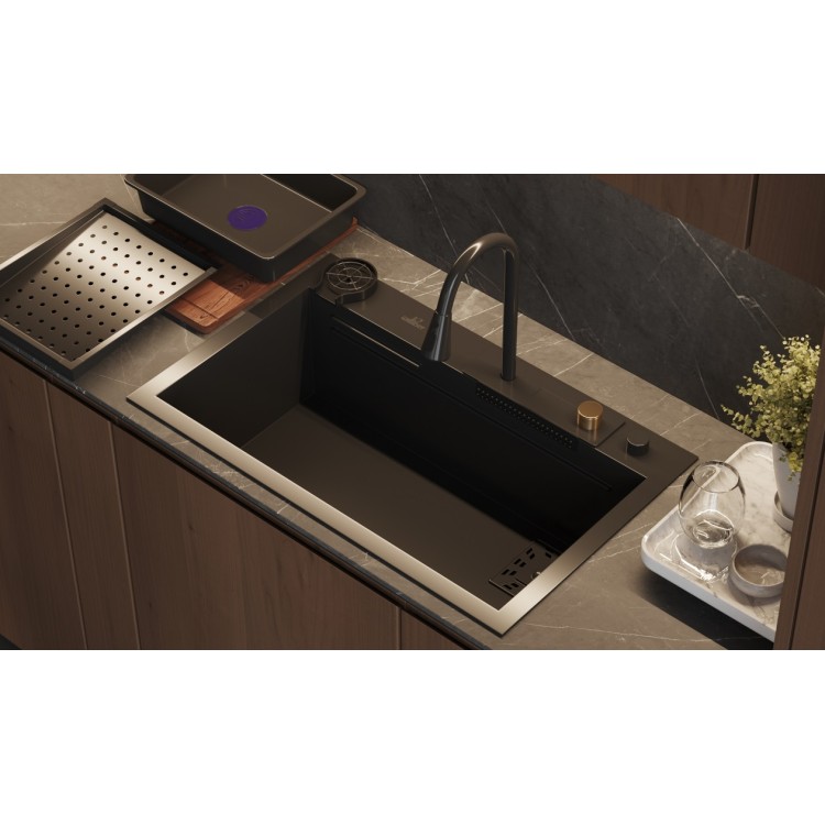 Virtuves izlietne Wisent 75x46cm WG37546B