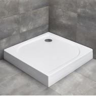 Dušas paliktnis kvadrātveida Radaway DELOS C 90x90, balts