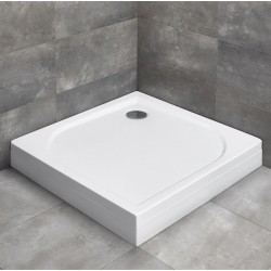 Dušas paliktnis kvadrātveida Radaway DELOS C 100x100, balts