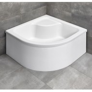 Dušas paliktnis dziļais Radaway NAXOS A 800x800, balts