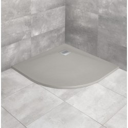 Dušas paliktnis pusapaļš Radaway KYNTOS A 100x100cm, cements
