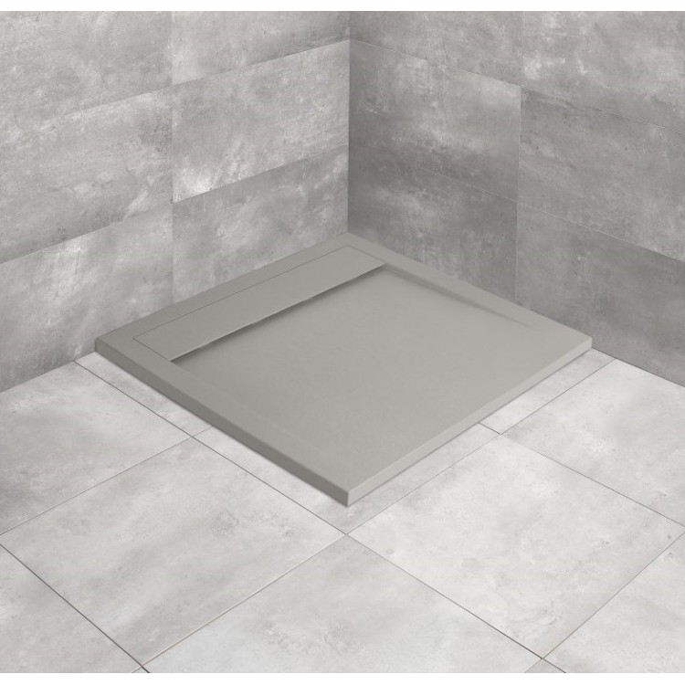 Dušas paliktnis kvadrātveida Radaway TEOS C 100x100cm, cements