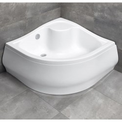 Dušas paliktnis dziļais Radaway KORFU A 800x800, balts