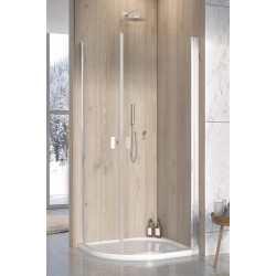 Dušas stūris pusapaļš Radaway NES PDD I 80x80cm