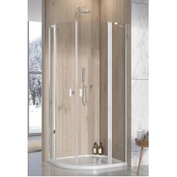 Dušas stūris pusapaļš Radaway NES PDD II 100x100cm