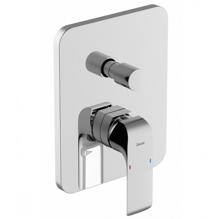 Vannas un dušas iebūvējamā maisītāja dekoratīvā daļa RAVAK Flat FL 065.00, X070123