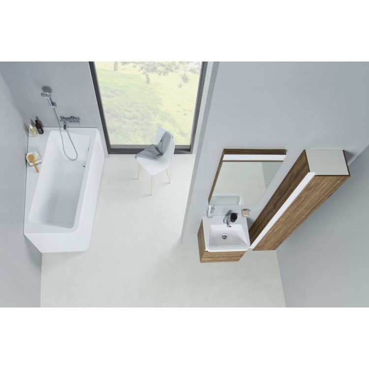 Stūra vanna Ravak 10° 160 x 95 cm R, balta