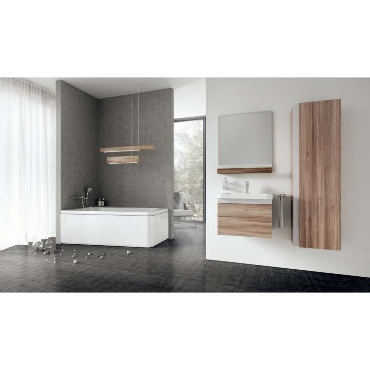 Stūra vanna Ravak 10° 160 x 95 cm R, balta