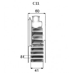 Tērauda paneļu apkures radiators PURMO Compact 11 500x900