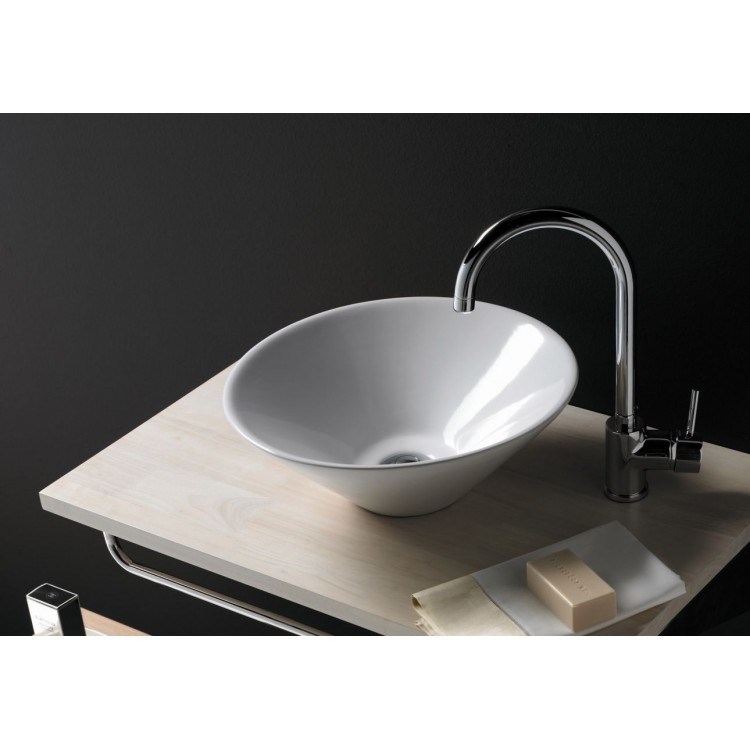 Vannas istabas uzliekamā izlietne Bathco CACERES 42x42cm, 0015