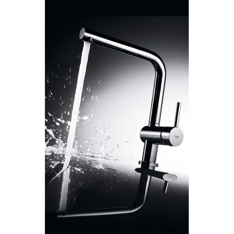 Virtuves izlietnes maisītājs MAX-TRES, hroms 130336