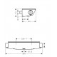Termostata dušas maisītājs Hansgrohe Ecostat Select, hroms/balts 13161400