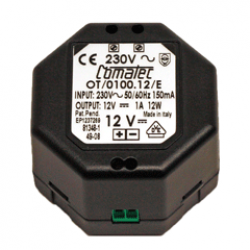 Transfomators ORAS, 230/12 VDC 1A