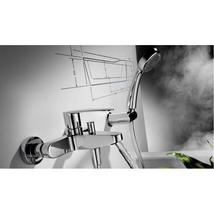 Vannas un dušas maisītājs HERZ-INFINITY, hroms UH00301