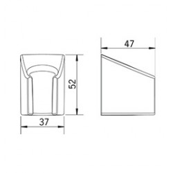 Rokas dušas balsts ORAS APOLLO 251050-11