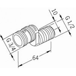 Ekscentra savienojums ar aizvaru ORAS, pāris. 281205/2