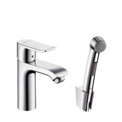 Izlietnes maisītājs ar bidetta rokas dušu Hansgrohe Metris, 31285000