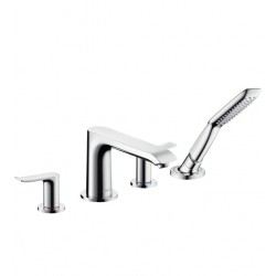 Vannas maisītājs uz vannas malas Hansgrohe Metris 4-daļīgs, 31442000