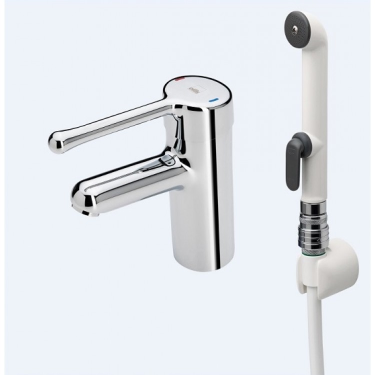 Izlietnes jaucējkrāns ar bidettu dušu ORAS MEDIPRO, 5512A