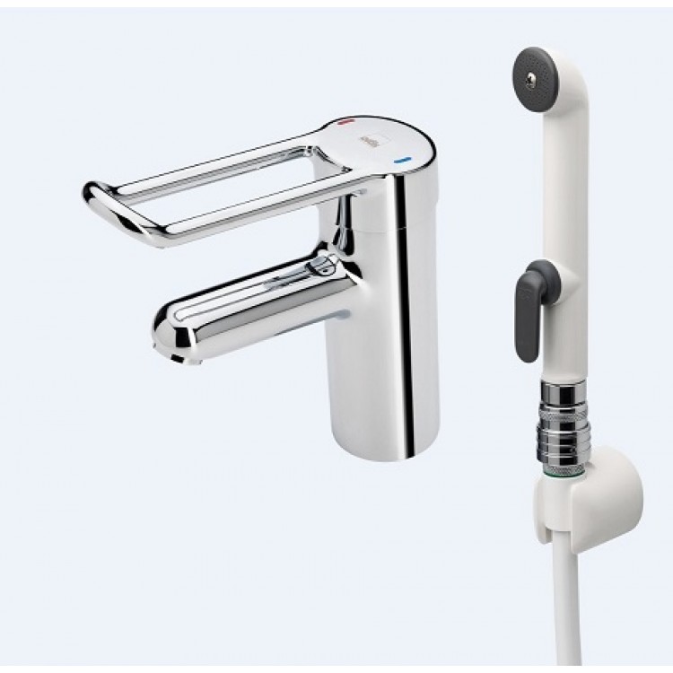 Izlietnes jaucējkrāns ar bidettu dušu ORAS MEDIPRO, 5512B