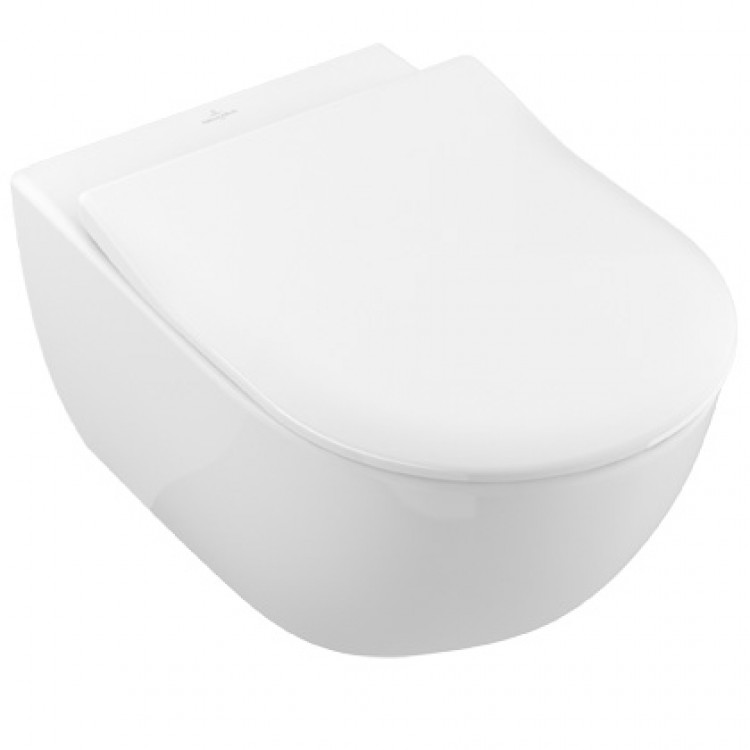 Tualetes pods piekaramais Villeroy&Boch Subway ar Soft Close vāku,66001001