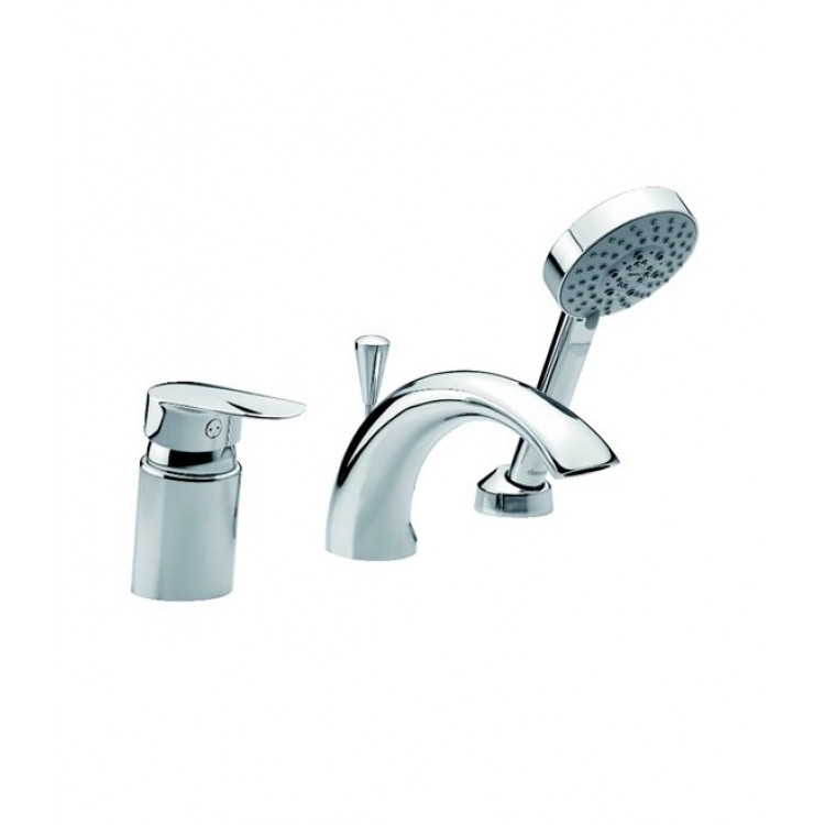 Vannas maisītājs uz vannas malas Damixa Clover 3-daļīgs 60013