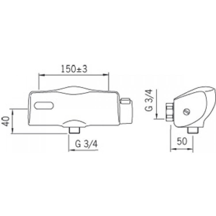 Dušas maisītājs ORAS ELECTRA 6V, 6180