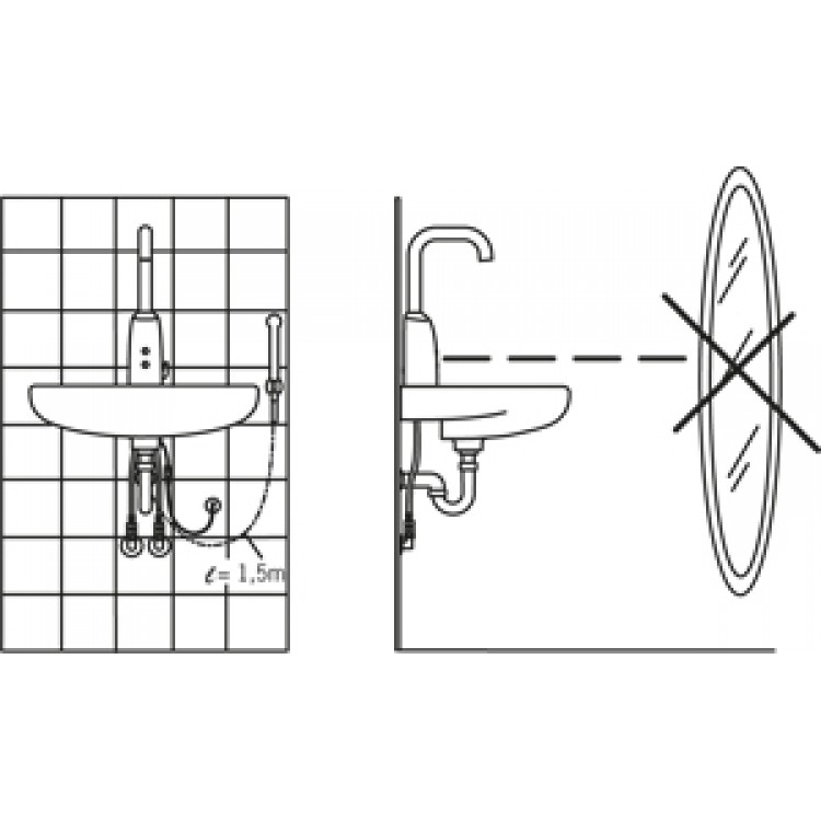 Izlietnes maisītājs ORAS ELECTRA 12V, 6336F