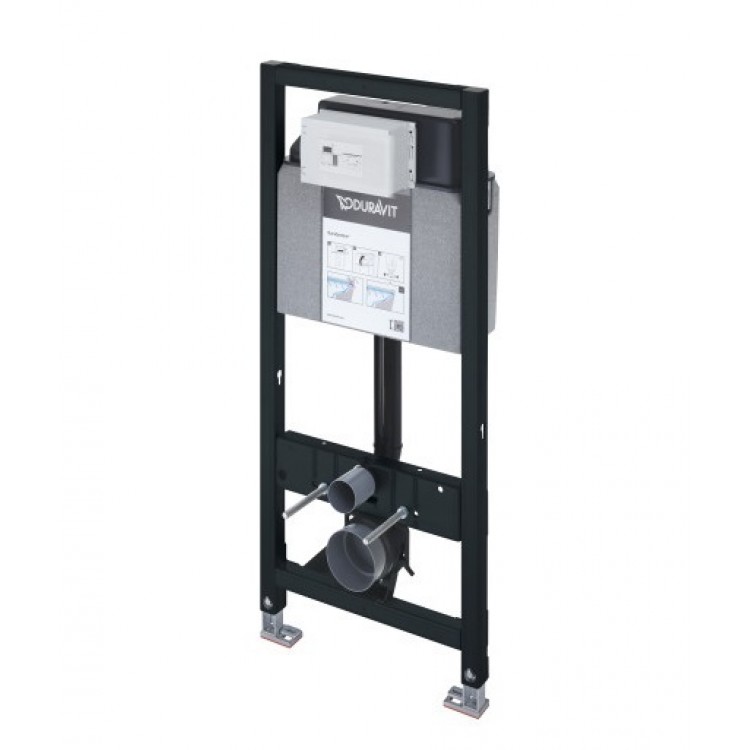 Komplekts Duravit D-NEO tualetes pods+rāmis+poga