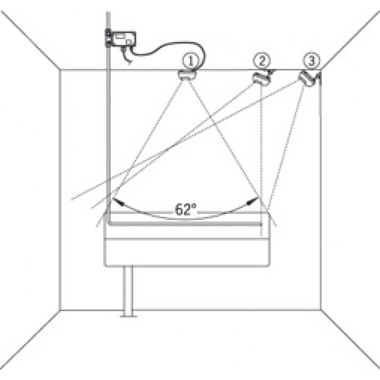 Pisuāra skalotājs bezkontakta ORAS Electra, 230V 6575