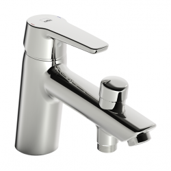 Vannas un dušas maisītājs uz vannas malas ORAS SAGA 3946F