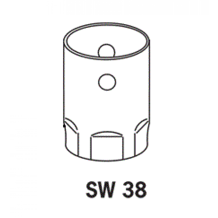 Uzgriežņu atslēga kasetēm 38mm ORAS 910003