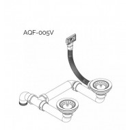 Helika Virtuves izlietņu vārsts 3 1/2 AQF-005V