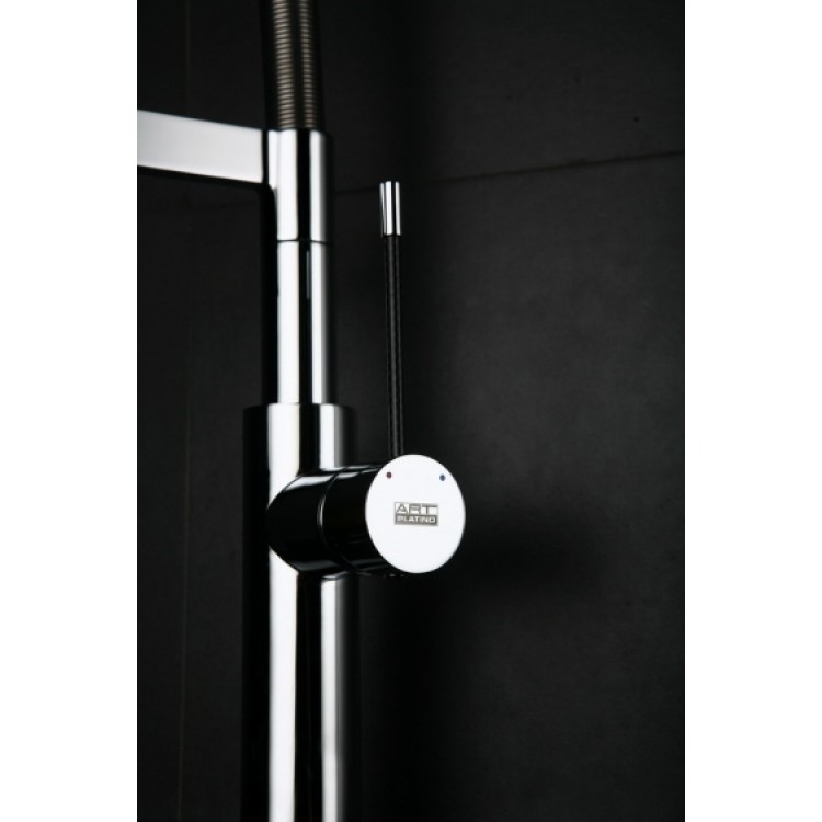 Virtuves izlietnes maisītājs Art Platino REDO, hroms