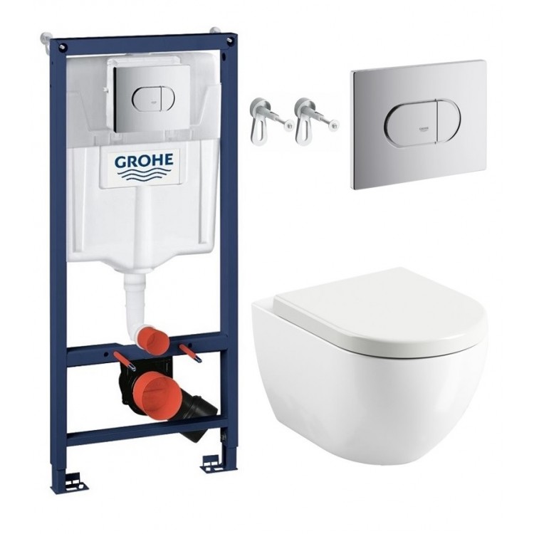 Komplekts Ravak Chrome RimOff+Grohe Rapid SL 3in1