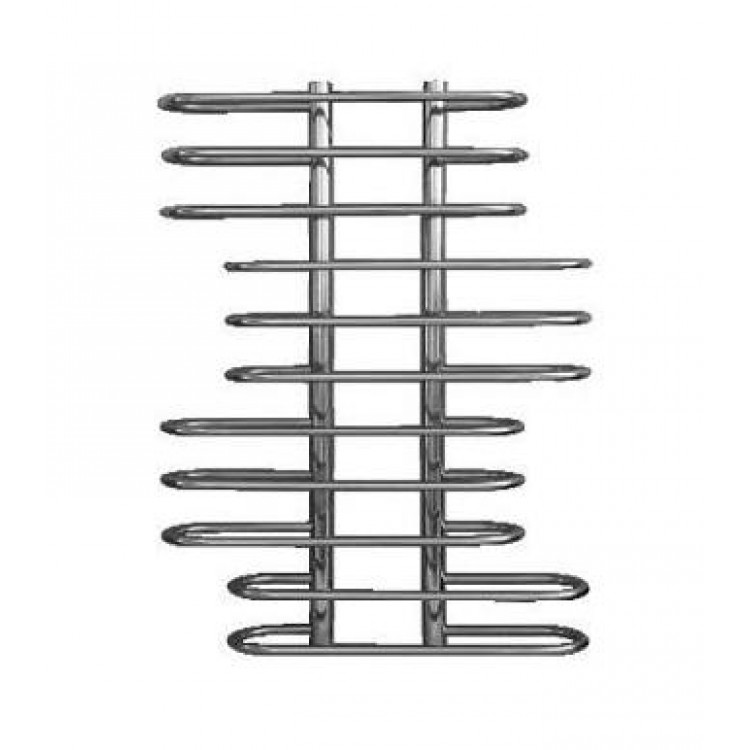 Dvieļu žāvētājs Rosela Akkord 650x900 mm, matēts (9 ribas)