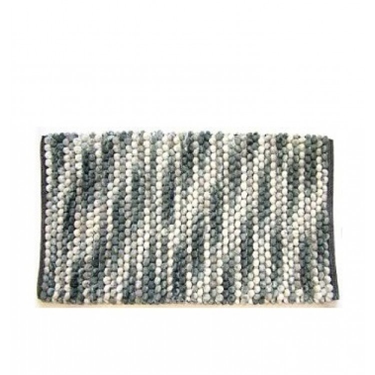 Vannas istabas paklājs Ba-De MOSAIC 50x80cm, pelēks