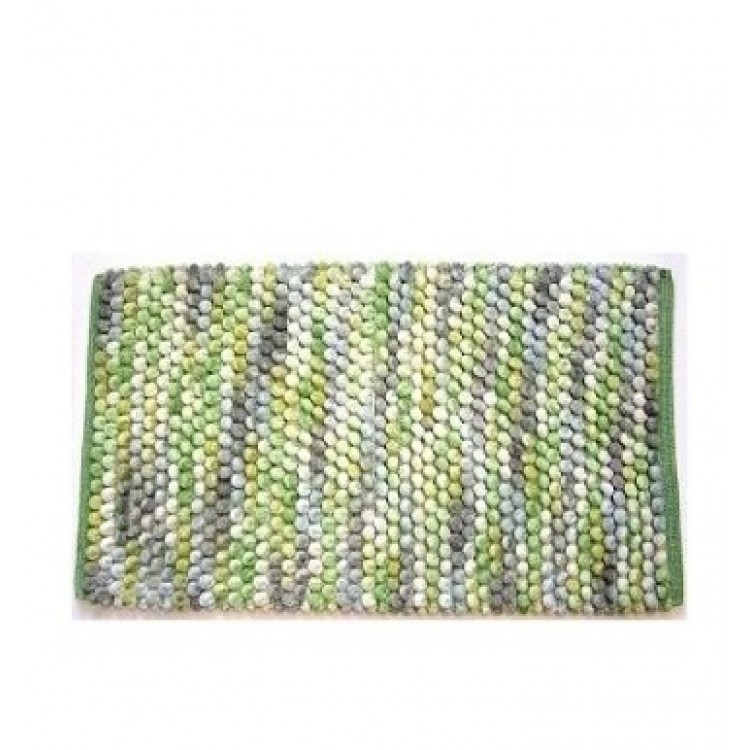 Vannas istabas paklājs Ba-De MOSAIC 50x80cm, zaļš