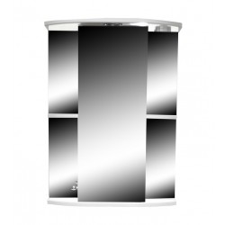 Vannas istabas skapītis ar spoguli Aqualine Basic 50cm, 932PK50