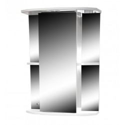 Vannas istabas skapītis ar spoguli Aqualine Basic 50cm, 932PK50