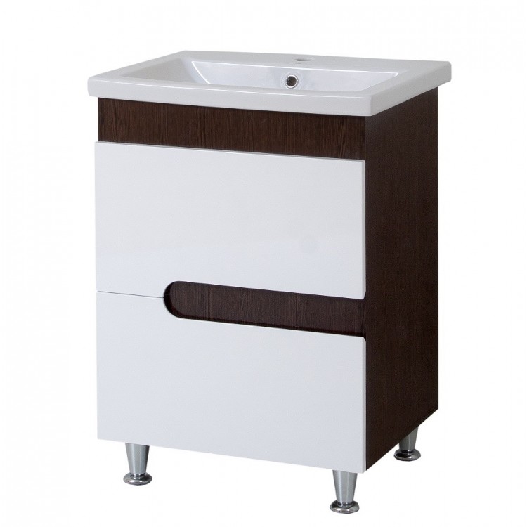 Vannas istabas skapītis ar izlietni Aqualine Premium L 60 cm, 9333T306019W