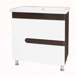 Vannas istabas skapītis ar izlietni Aqualine Premium L 80 cm, 9333T308019W