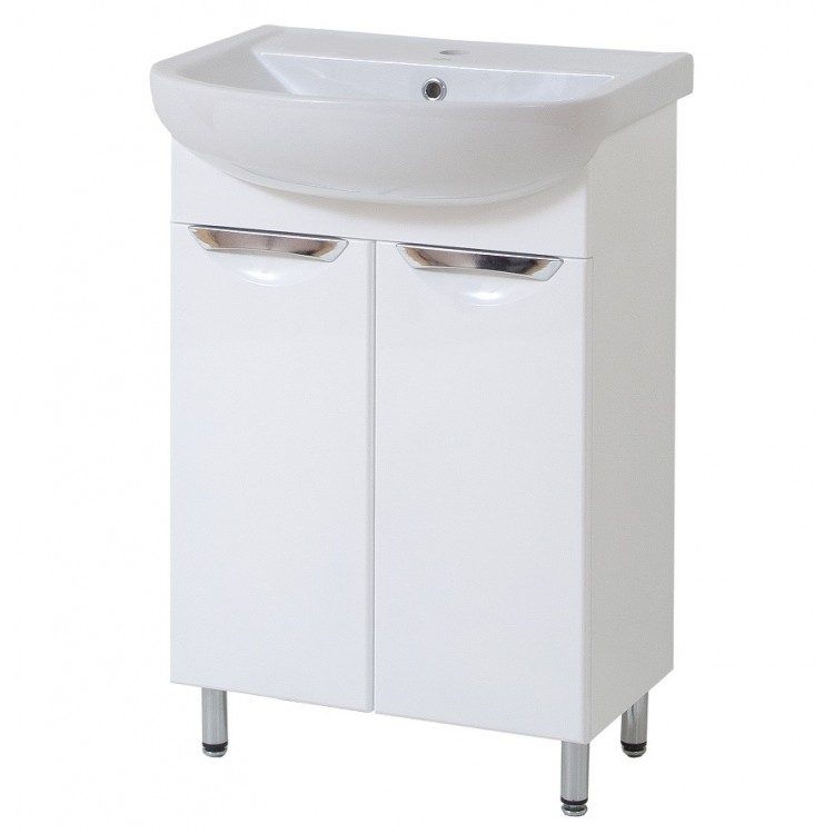 Vannas istabas skapītis ar izlietni Aqualine Premium P 55 cm, 9333T025527