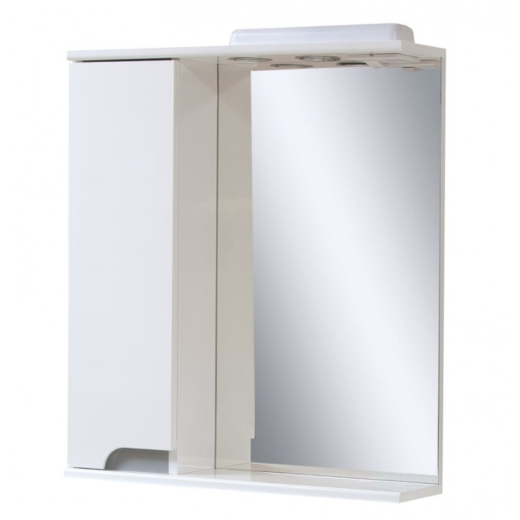 Vannas istabas skapītis ar spoguli Aqualine Premium L 60cm, 9334Z1760M