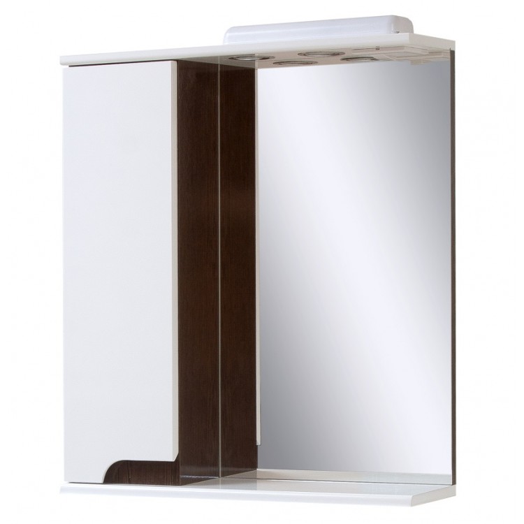 Vannas istabas skapītis ar spoguli Aqualine Premium L 60cm, 9334Z1760W