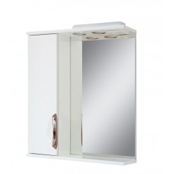 Vannas istabas skapītis ar spoguli Aqualine Premium P 55cm, 9334Z0155L