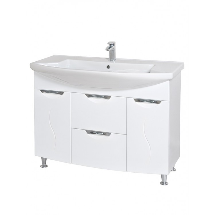 Vannas istabas skapītis ar izlietni Akvarodos Gloria 108cm, 93605GL108